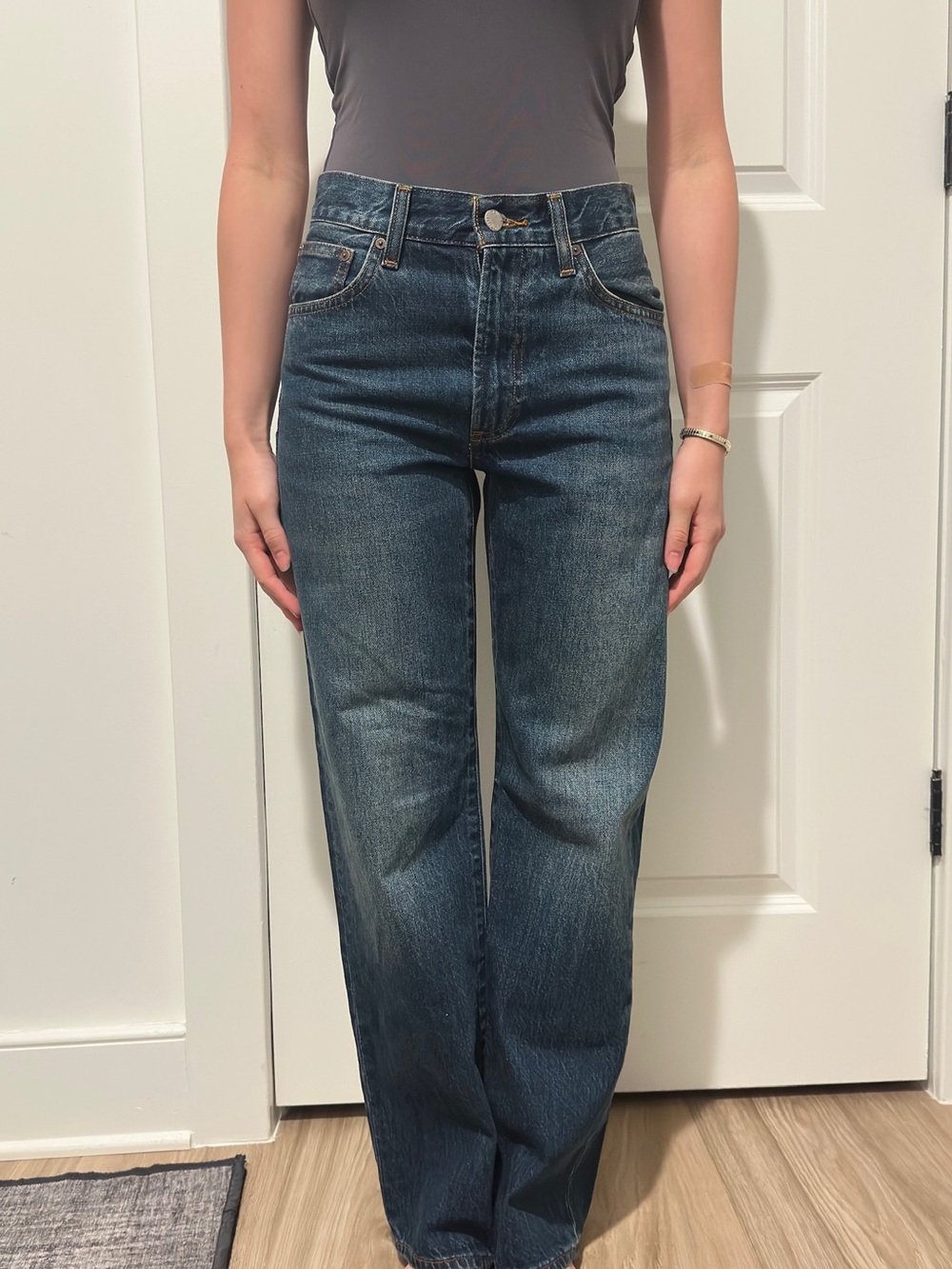 Denim Forum The ’90s Marlo Hi-Rise Baggy Jean